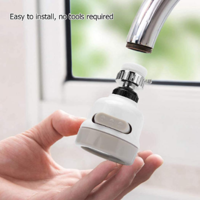 Picture of 360 Degree Rotary Swivel Faucet Nozzle Anti-splash Water Filter Adapter Shower Head Bubbler Saver Tap for Bathroom Kitchen Tools- Bathroom Fittings-Bathroom Fittings - Nr mart - Multicolor
