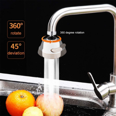 Picture of 360 Degree Rotary Swivel Faucet Nozzle Anti-splash Water Filter Adapter Shower Head Bubbler Saver Tap for Bathroom Kitchen Tools- Bathroom Fittings-Bathroom Fittings - Nr mart - Multicolor