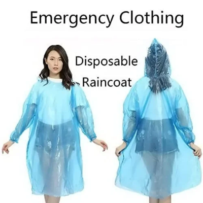 Picture of Rain Card,Rain Coat,Wallet Rain Coat,Pocket Rain Coat,Unisex Rain Coat,Rain Coat For Man And Women By NR Mart - Multicolor