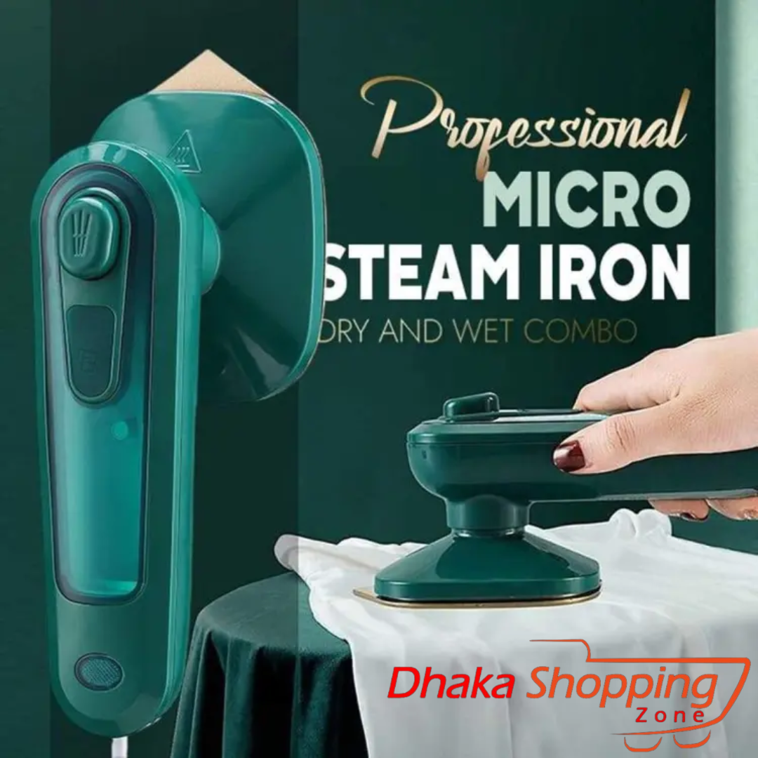 Picture of Professional Micro Steam Iron Handheld Household Portable Mini Iron Machine For Home Travel Business & Garment By NR Mart - Iron Machine - Multicolor