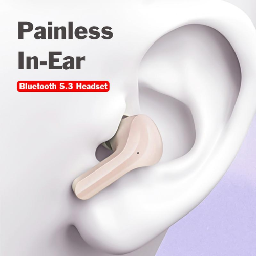 Picture of BT30 Mini transparent Wireless Bluetooth headset Digital display ENC noise reduction-Wireless earbuds-Nr mart - Multicolor