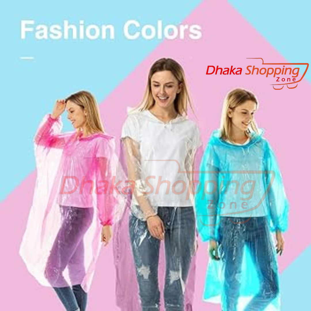 Picture of Rain Card,Rain Coat,Wallet Rain Coat,Pocket Rain Coat,Unisex Rain Coat,Rain Coat For Man And Women - NR Mart - Multicolor