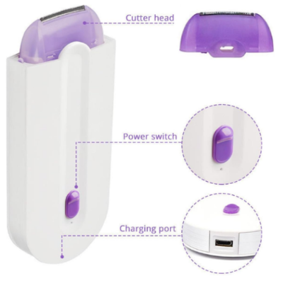 Picture of Rechargeable Laser Hair Removal Appliances Machine / Smooth Skin Painless Hair Eraser-NR Mart-2024 - Multicolor