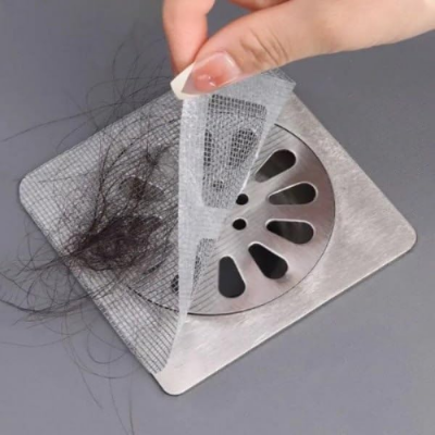 Picture of Drain Strainer Cover For Hair Stopper, Disposable Shower Drain Hair Catcher, Disposable Hair Catchers For Shower, Floor Si-NR Mart-2024