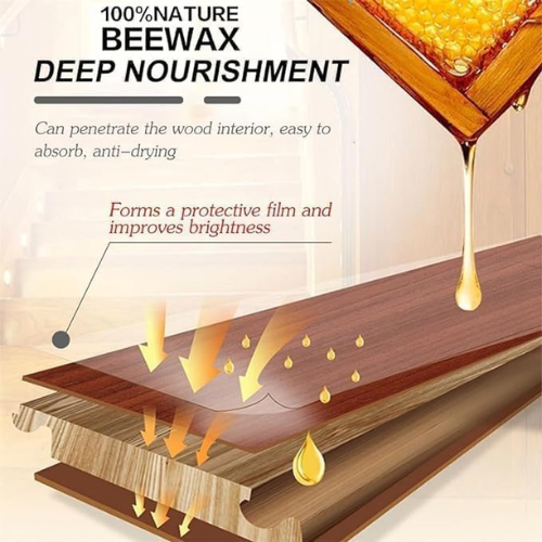 Picture of OUHOE Beeswax Furniture Polish Wood Seasoning Beeswax Spray for Furniture Wood Dining Table Floor Chair Cabinets KXRE-NR Mart-2024 - multicolor