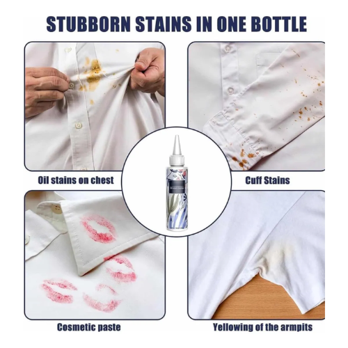 Picture of Stain Remover for Clothes, Emergency Stain Rescue Stain Remover, Strong Fabric Stain Remover -  NR Mart-2024 - Multicolor