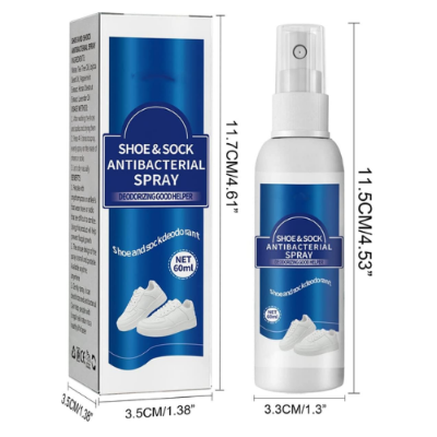 Picture of shoes & shocks deodorant sneaker deodorizer mist spray 100ml- NR Mart-2024 - Multicolor