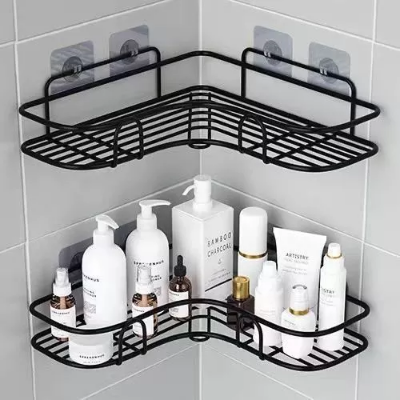 Picture of Bathroom Shelf Shower Organizer Triangle Cosmetic Storage Rack Kitchen Toilet Conbo-NR Mart-2024 - Multicolor
