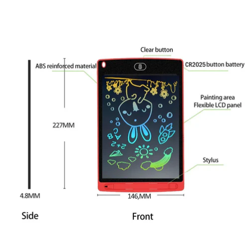 Picture of 8.5 Inch Electronic LCD Writing Board For Graffiti Doodle, Smart Drawing Board, Children's Writing Board - NR Mart-2024 - Multicolor