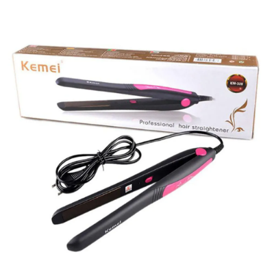 Picture of Kemei KM 328 Professional Hair Straightener For women - NR Mart-2024 - Multicolor