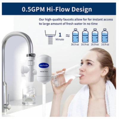 Picture of Mini Water Purifier Faucet for Home | SWS Hi-Tech Ceramic Cartridge Water Purifier-Water Purifiers & Filters Accessories -  NR Mart-2024 - Multicolor