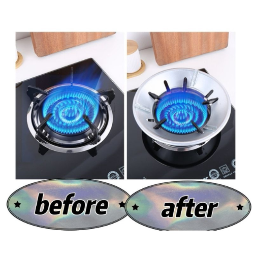 Picture of Energy Saving Gas Stove Cover Windproof Disk Windshield Bracket - NR Mart-2024