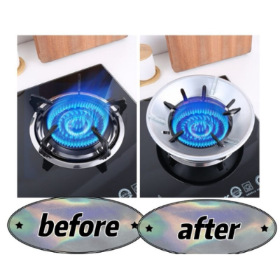 Picture of Energy Saving Gas Stove Cover Windproof Disk Windshield Bracket - NR Mart-2024