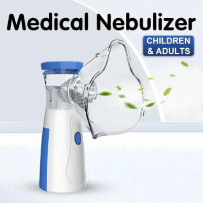 Picture of Portable Rechargeable Mesh Nebulizer Inhaler Atomizer - NR Mart-2024 - Multicolor