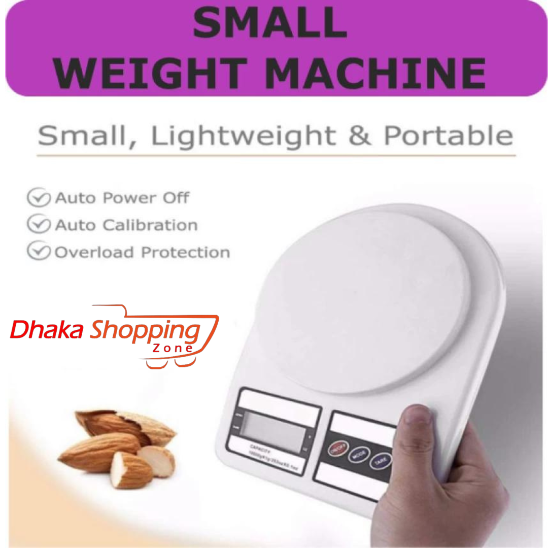 Picture of Digital Scale 10kg 1g Household Weight Scales Platform Electronic Balance Kitchen scale Baking Measure Food Cooking Tools - NR Mart-2024 - Multicolor