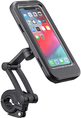 Picture of Universal 360 Rotating Bike Handlebar Mobile Phone Holder With Touch Screen - NR Mart-2024 - Multicolor