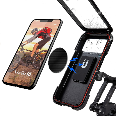 Picture of Universal 360 Rotating Bike Handlebar Mobile Phone Holder With Touch Screen - NR Mart-2024 - Multicolor