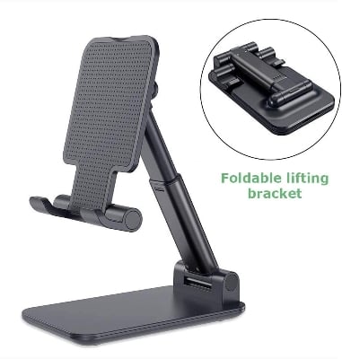 Picture of Universal Cell Phone Stand - Black - NR Mart-2024 - Multicolor