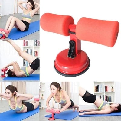 Picture of Fitness Equipment Adjustable Self-Suction Sit Up Bars Abdominal Core Workout Strength Training Ab Assist Home Sport - NR Mart-2024 - Multicolor