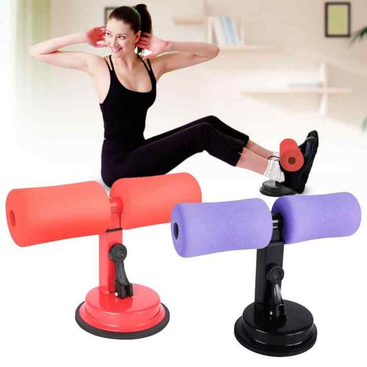 Picture of Fitness Equipment Adjustable Self-Suction Sit Up Bars Abdominal Core Workout Strength Training Ab Assist Home Sport - NR Mart-2024 - Multicolor