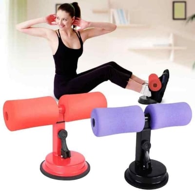 Picture of Fitness Equipment Adjustable Self-Suction Sit Up Bars Abdominal Core Workout Strength Training Ab Assist Home Sport - NR Mart-2024 - Multicolor