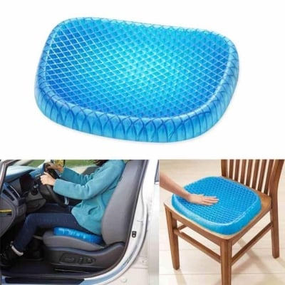 Picture of Silicone Comfort Portable Egg Sitter Seat Cushion for Car Office Chair Wheelchair - NR Mart-2024 - Multicolor