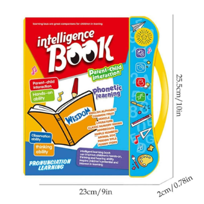 Picture of E-book Intellectual Learning Study Book Electronic Talking Book -  NR Mart-2024 - Multicolor