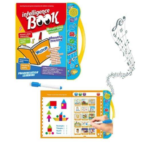 Picture of E-book Intellectual Learning Study Book Electronic Talking Book -  NR Mart-2024 - Multicolor