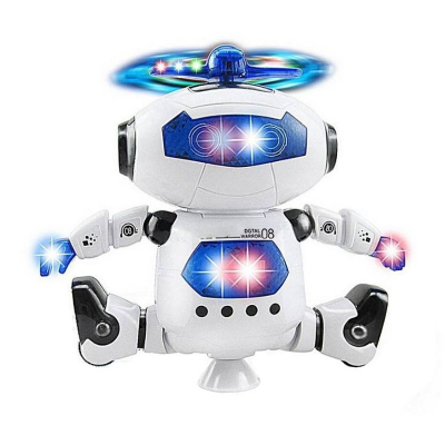 Picture of Generic Naughty Dancing Robot With 3D Light - NR Mart-2024 - Multicolor