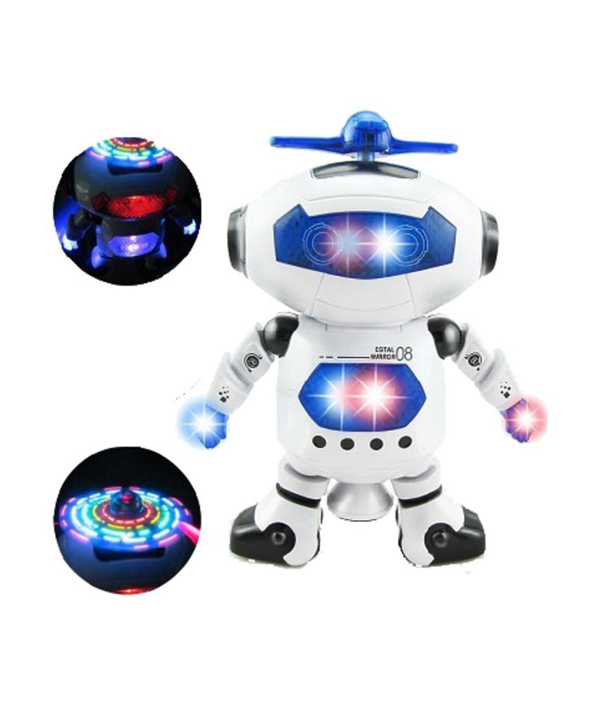 Picture of Generic Naughty Dancing Robot With 3D Light - NR Mart-2024 - Multicolor