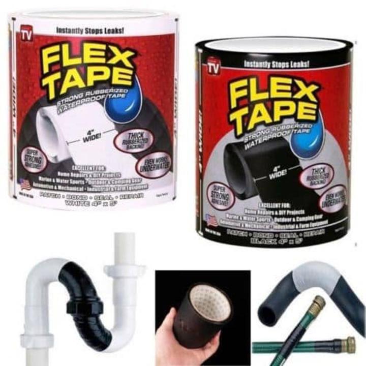 Picture of Waterproof Tape for Pipes Patch Holes Super Strong Fiber flex tape Stop Leaks Seal Repair Tape Adhesive duct tape - NR Mart-2024 - Multicolor