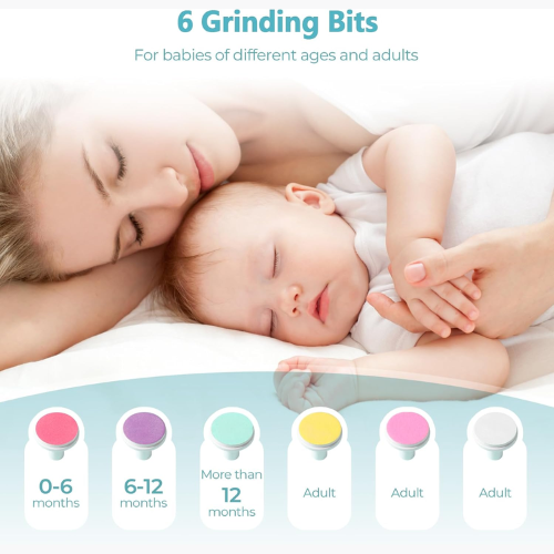 Picture of Baby Nail Trimmer Baby Care Set Electric Manicure Set Electric Electric Nail Trimmer For Baby Newborn Nail Trimmer Manicure Kit For Baby Infant Nail Trimmer Baby Nail Trimmer Nail Care High Newborn Nail Cutter Infant Nail-NR Mart-2024 - Multicolor