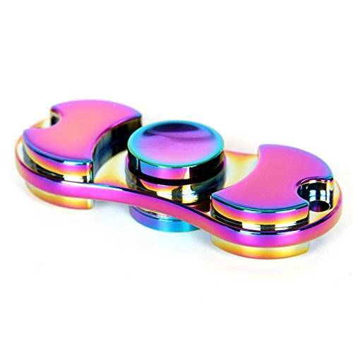 Picture of 3 Shape Metal Fidget Spinner Toy - NR Mart-2024 - multicolor