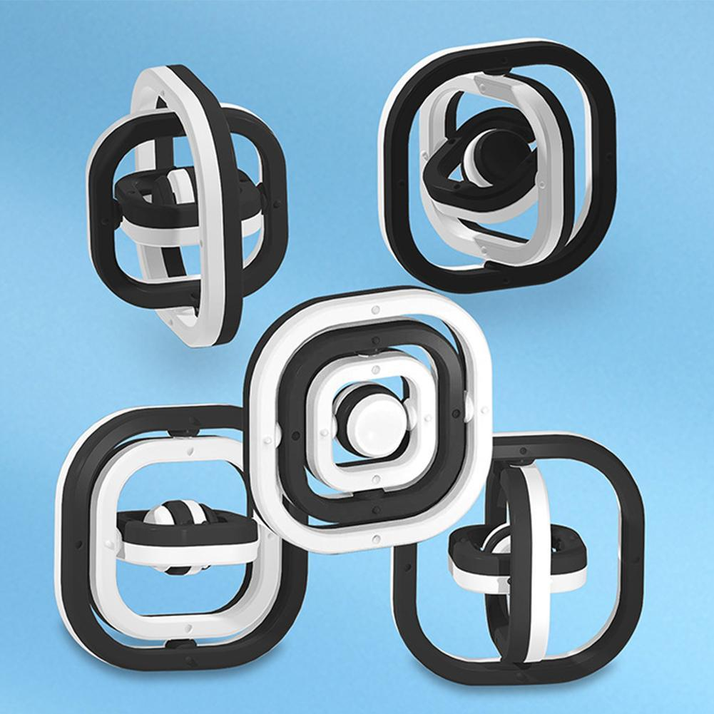 Picture of New Kid Fun 3D Flip Finger Spinner Fidget Toy Fingertip Gyro Relief Stress Child Hand Top Sensory Toy Anti-Stress Gift - NR Mart-2024 - multicolor