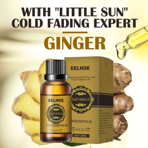 Picture of Ginger Essential Oil, pet komanor tel /oil - NR Mart-2024 - 30ml