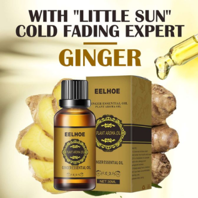Picture of Ginger Essential Oil, pet komanor tel /oil - NR Mart-2024 - 30ml