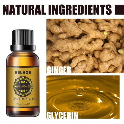 Picture of Ginger Essential Oil, pet komanor tel /oil - NR Mart-2024 - 30ml