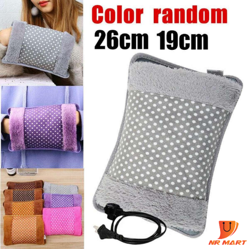 Picture of Electric Heating Hot Water bags Electric with Pocket Pain Reliever-Mullticolor - NR Mart-2024 - Multicolor