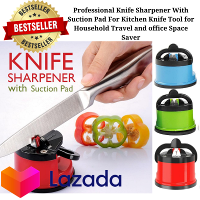 Picture of Kitchen Chef Sharpener Durable Simple Safety Sharpening Knife Damascus Suction Cup Positioning Knife Sharpener Kitchen Tool by NR Mart-2024 - Multicolor