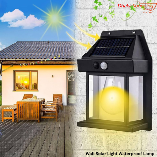 Picture of Wall Solar Light Waterproof Lamp-Outdoor Lighting - NR Mart-2024 - Multicolor