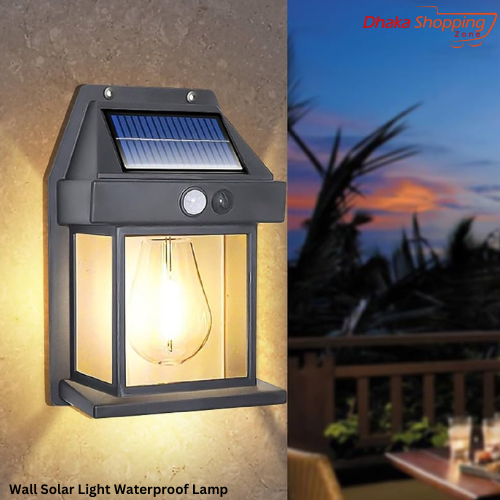 Picture of Wall Solar Light Waterproof Lamp-Outdoor Lighting - NR Mart-2024 - Multicolor