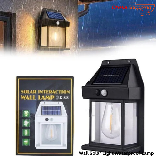 Picture of Wall Solar Light Waterproof Lamp-Outdoor Lighting - NR Mart-2024 - Multicolor