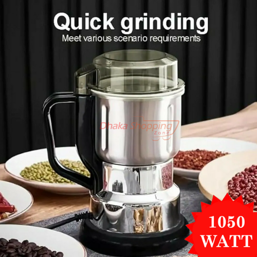 Picture of Stainless Steel Electric Spice Grinder Smart Electric Grinder Machine - 1050 Watt -  NR Mart-2024 - Multicolor
