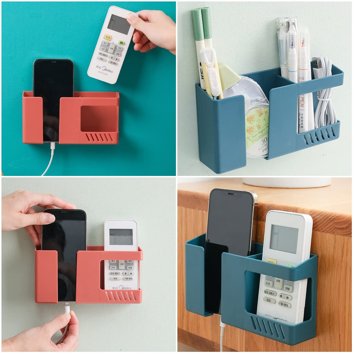 Picture of High Quality Double Layer Wall Mounted Organizer Box by -  NR Mart-2024 - Multicolor