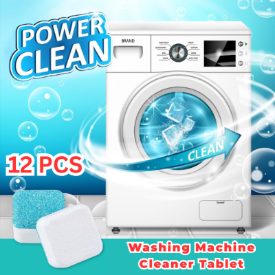 Picture of 12 Pcs Washing Machine Cleaner Washer Cleaning Detergent Effervescent Washer Cleaner-Cleaning Products - NR Mart-2024 - Multicolor