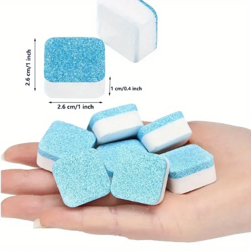 Picture of 12 Pcs Washing Machine Cleaner Washer Cleaning Detergent Effervescent Washer Cleaner-Cleaning Products - NR Mart-2024 - Multicolor