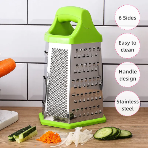 Picture of Food & Vegetable Grater/Slicer/Peelers | High Quality Stainless Steel -  NR Mart-2024 - Multicolor