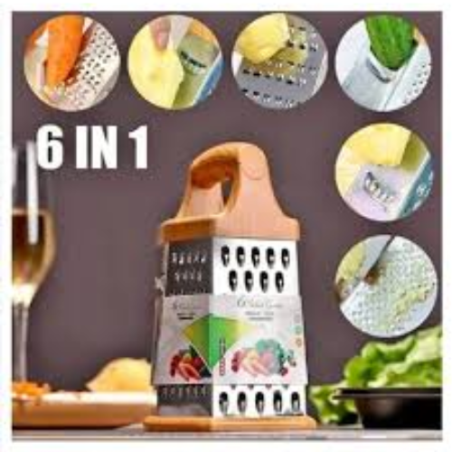Picture of Food & Vegetable Grater/Slicer/Peelers | High Quality Stainless Steel -  NR Mart-2024 - Multicolor