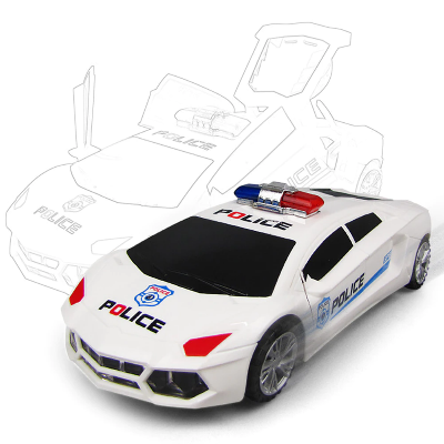 Picture of Dream Super Car Open The Door 3D Lighting And Music System Toy Car - NR Mart-2024 - Multicolor