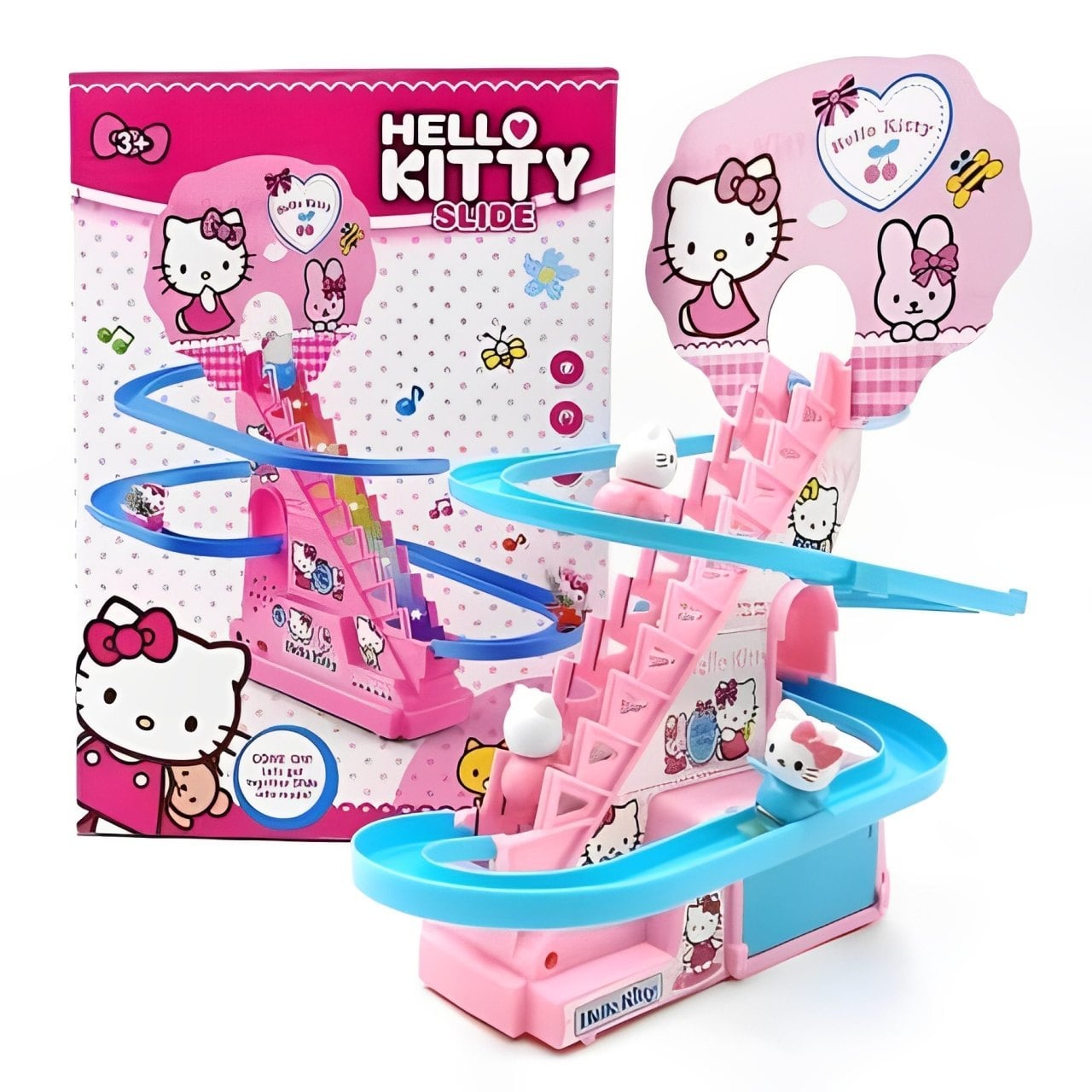 Picture of Kids Toy - Hello Kitty Slide Baby Toys -  NR Mart-2024 - Multicolor